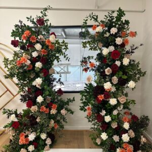Lush Greenery Floral Pillars - 2.5m
